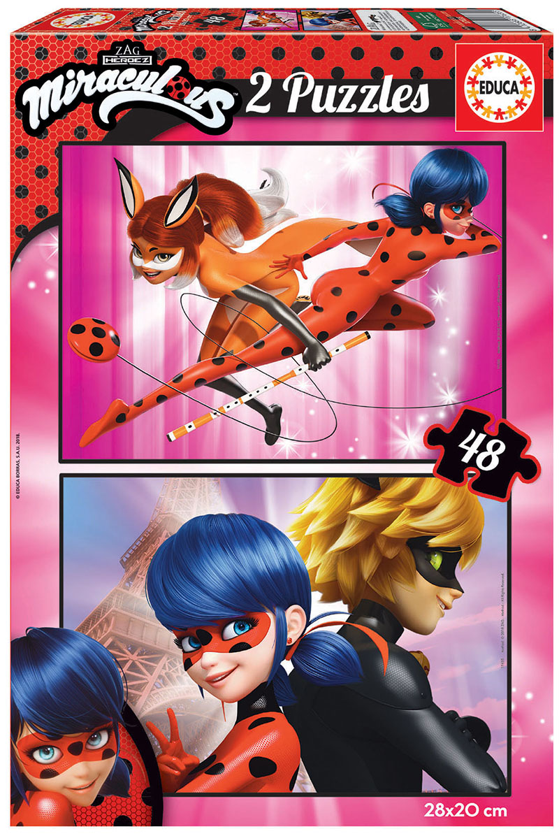 2×48 Miraculous Ladybug