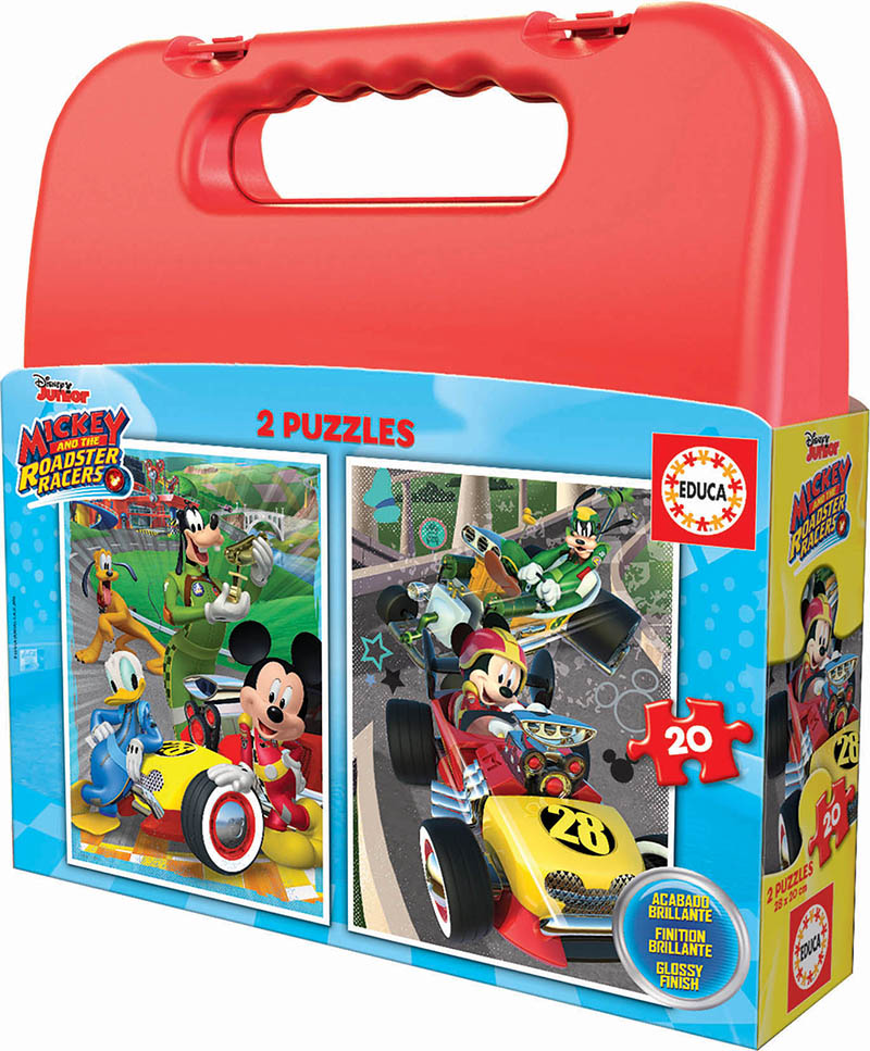 2×20 Mickey and the Roadster Racers Case