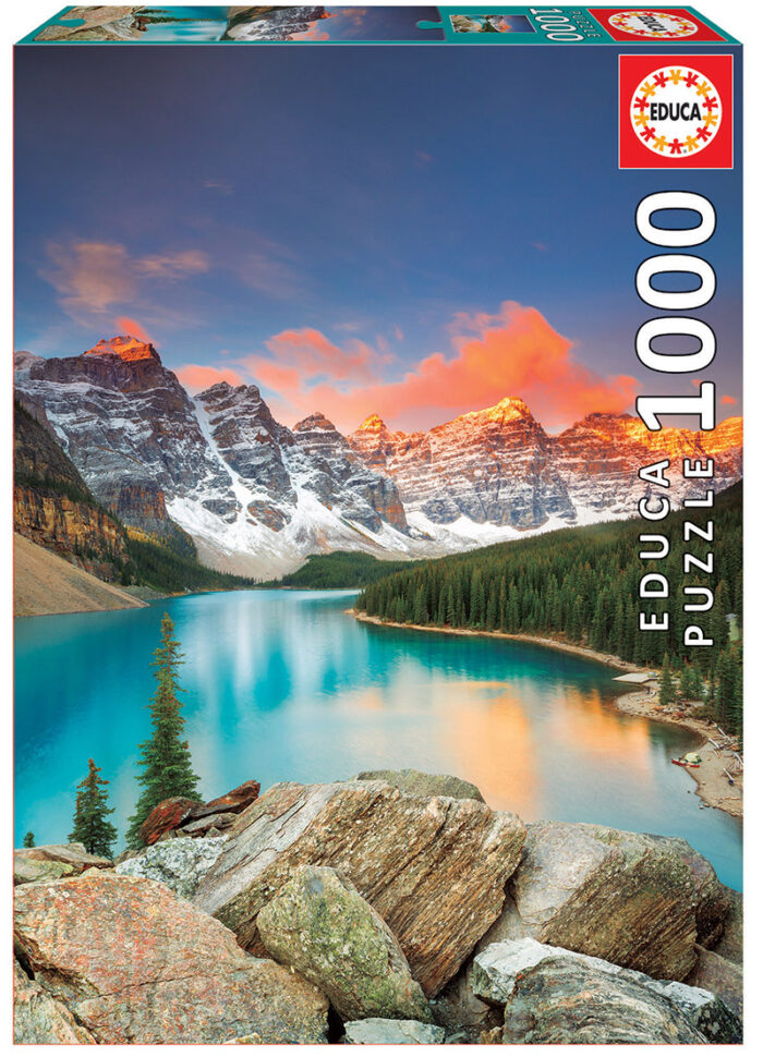 1000 Lago Moraine, Banff National Park, Canadá