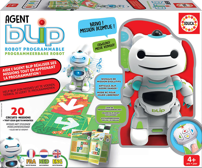 Agent Blip – Robot Programable