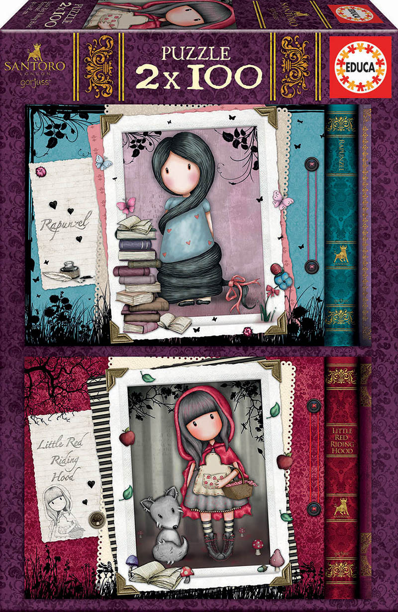 2×100 Little Red Riding Hood + Rapunzel