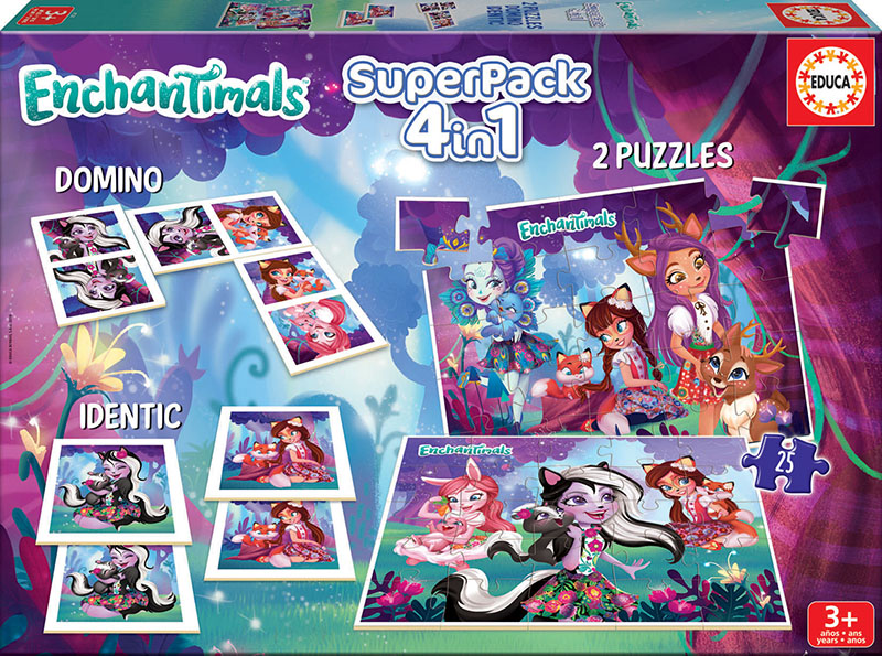Educa Superpack Enchantimals