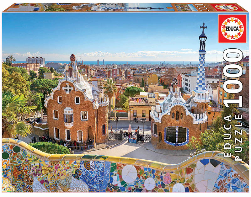 1000 Barcelona view from Park Güell