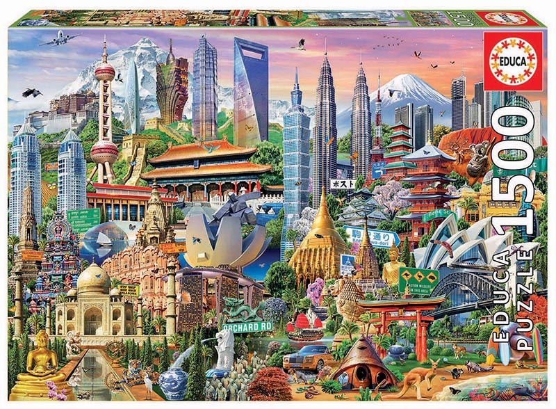 1500 Asia Landmarks