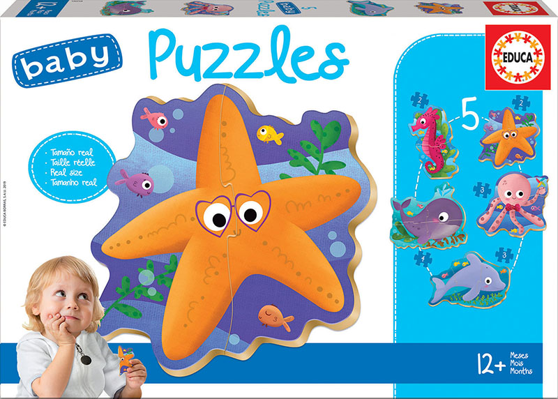 Baby Puzzles Animales del mar