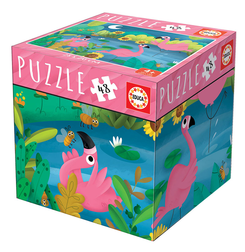 48 Piezas Flamingos