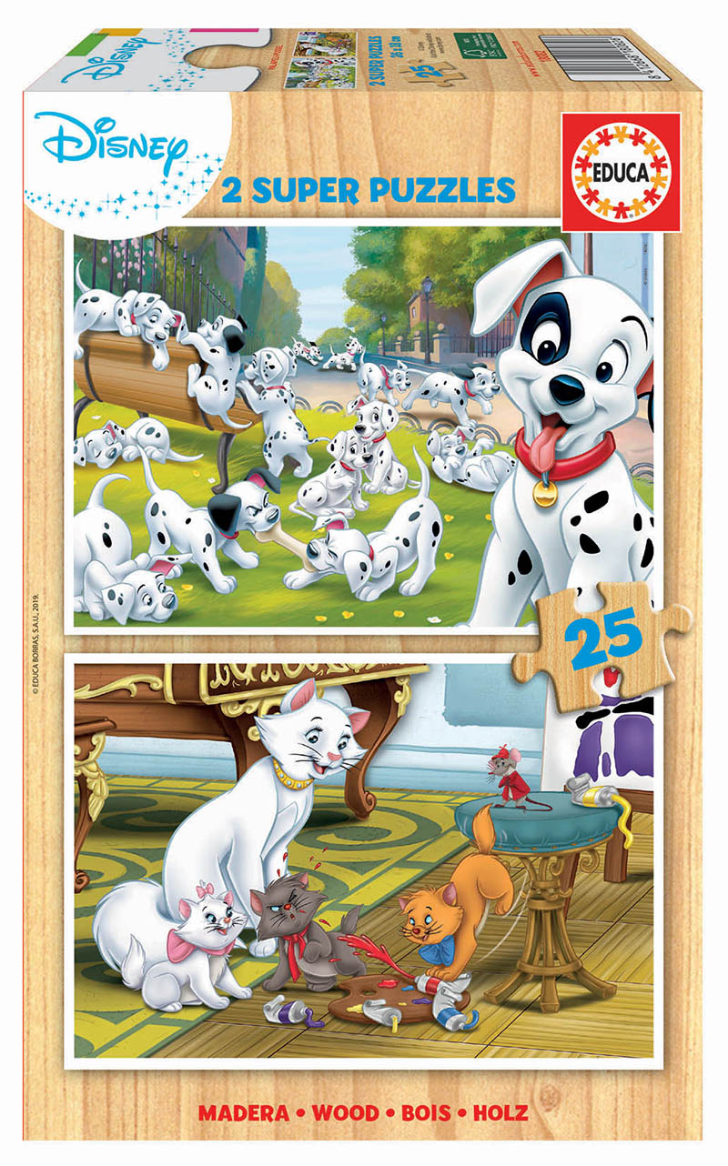 2×25 Disney Animals