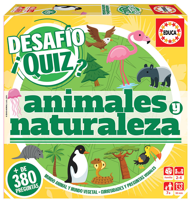 Desafío Quiz Descubrirlos Animales y Naturaleza