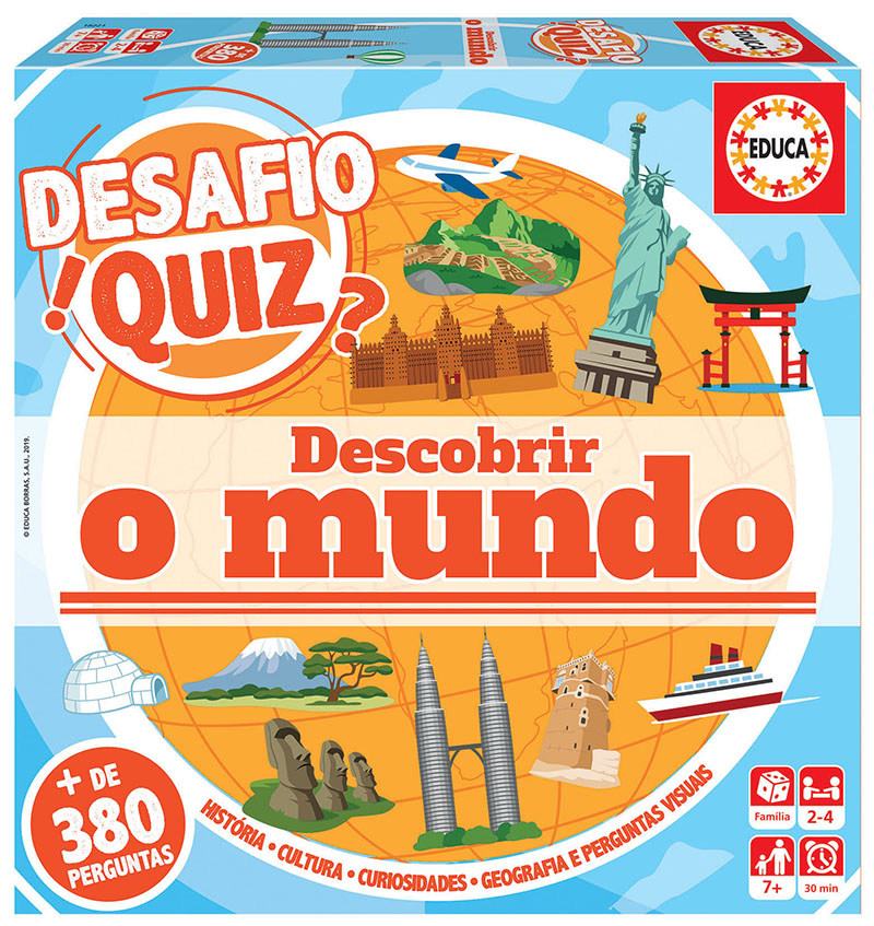 Desafio Quiz – Descobrir O Mundo