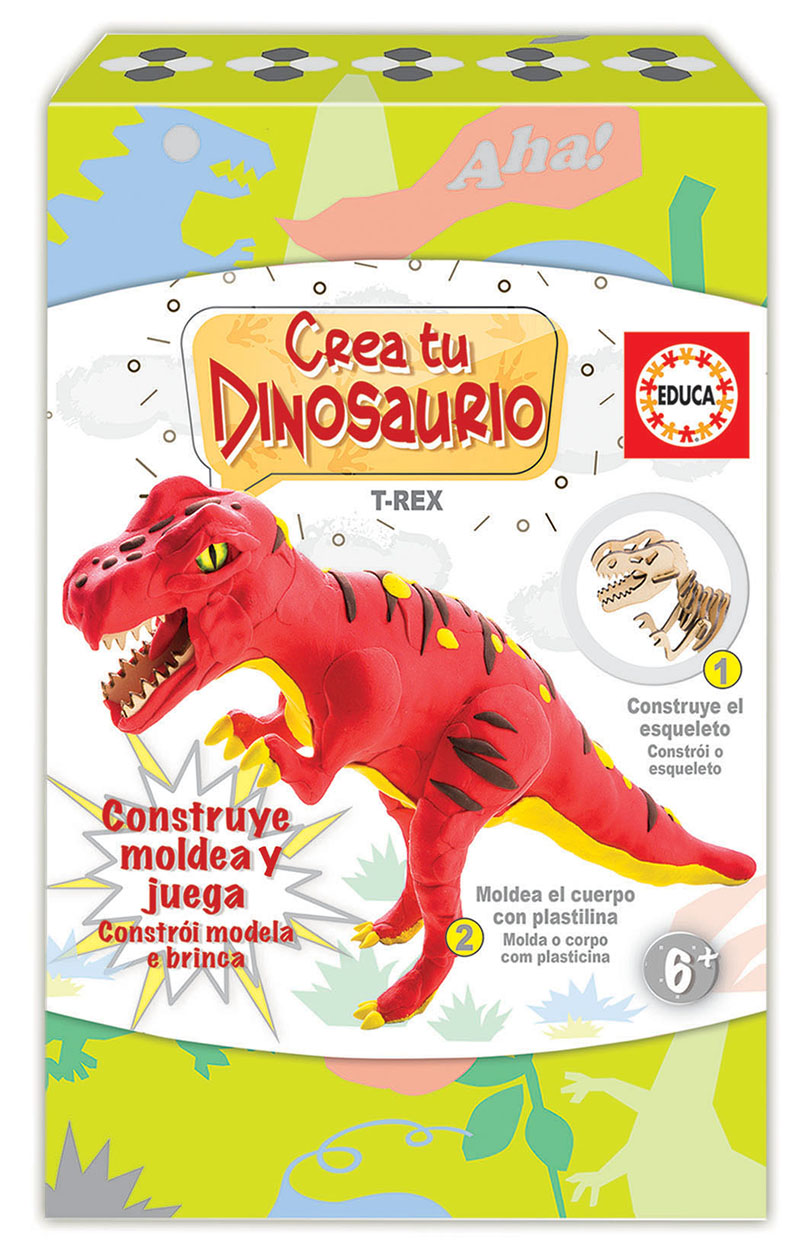 Cria e molda o teu T-Rex