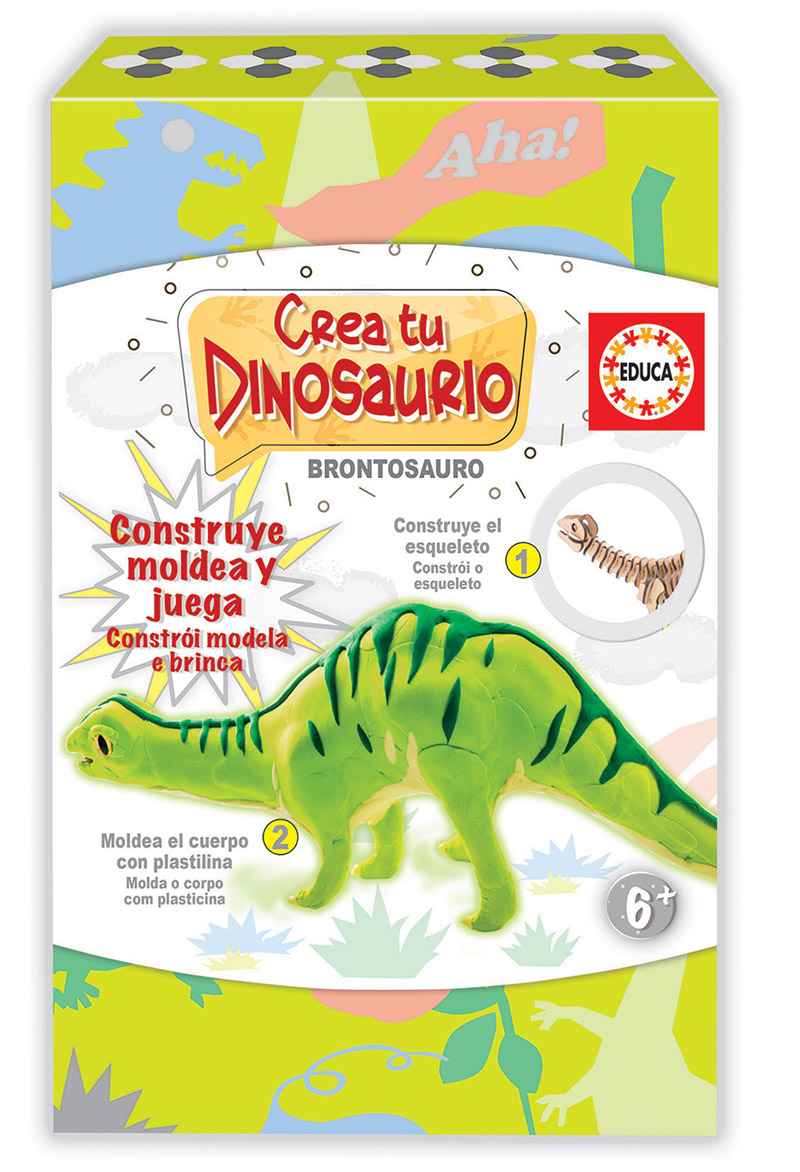 Cria e molda o teu Brontossauro