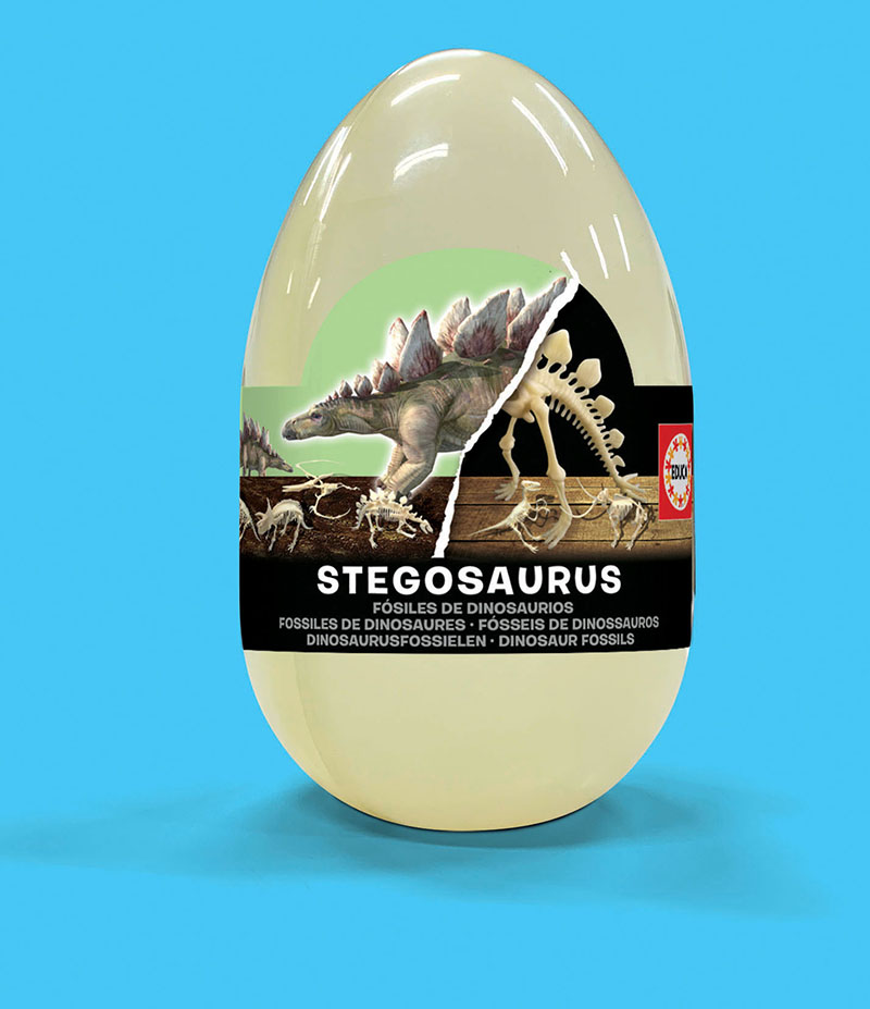 Esqueleto do Estegossauro