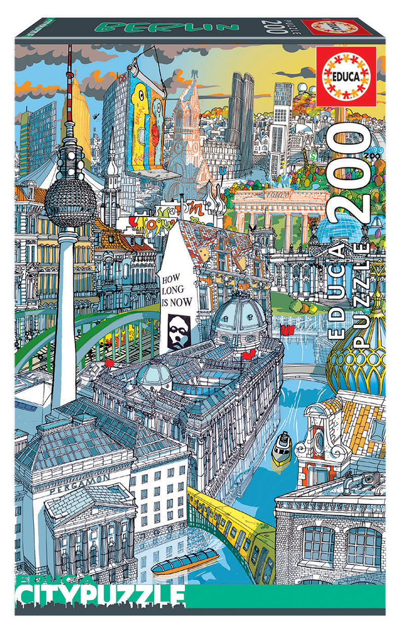 200 Berlin ´Educa City Puzzle´