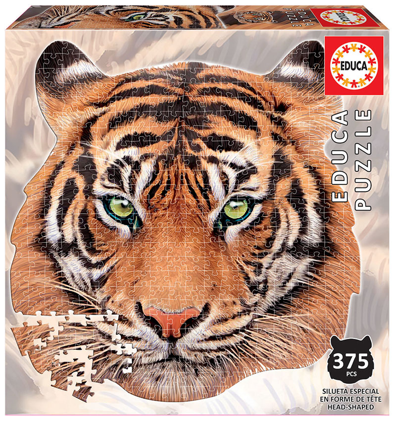375 Tigre ´Animal Face Shaped Puzzle´