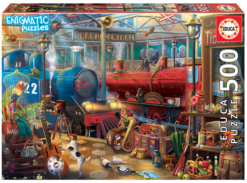 500 Estación de tren ´Enigmatic Puzzle´