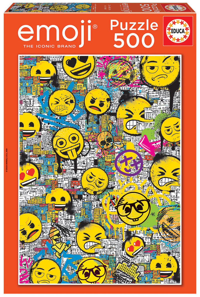 500 Emoji Graffiti