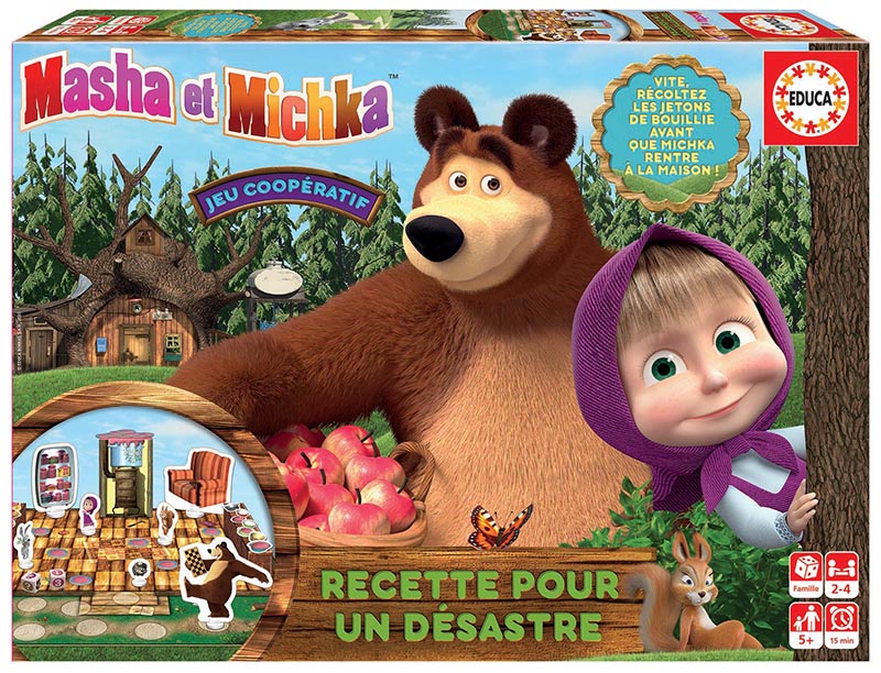 Jeu Masha et Michka