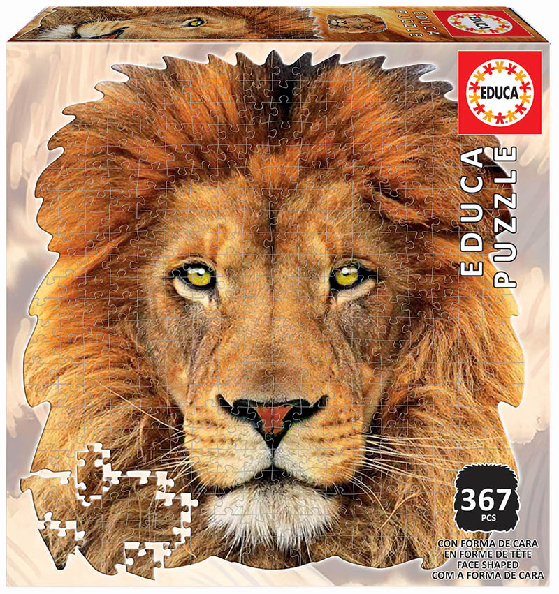 367 León ´Animal Face Shaped Puzzle´