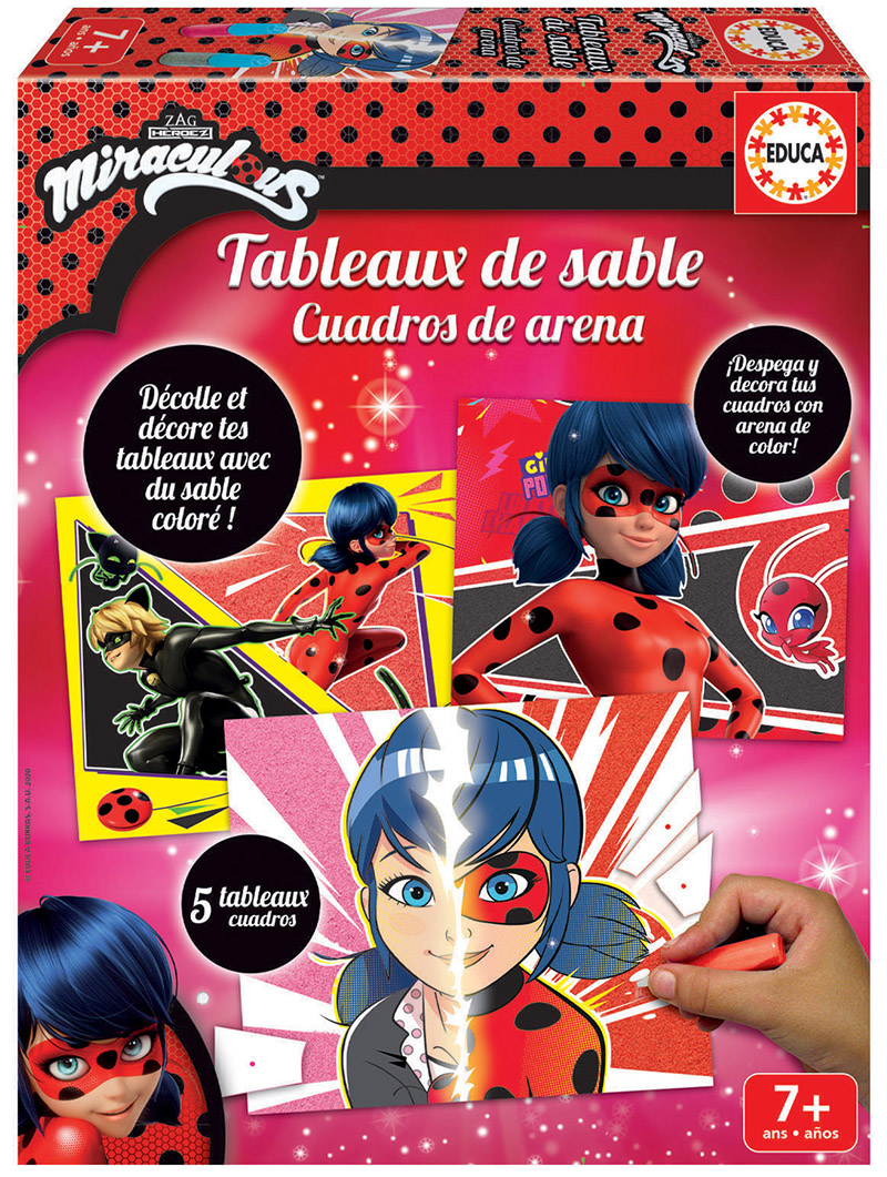 Cuadros de arena Miraculous Ladybug