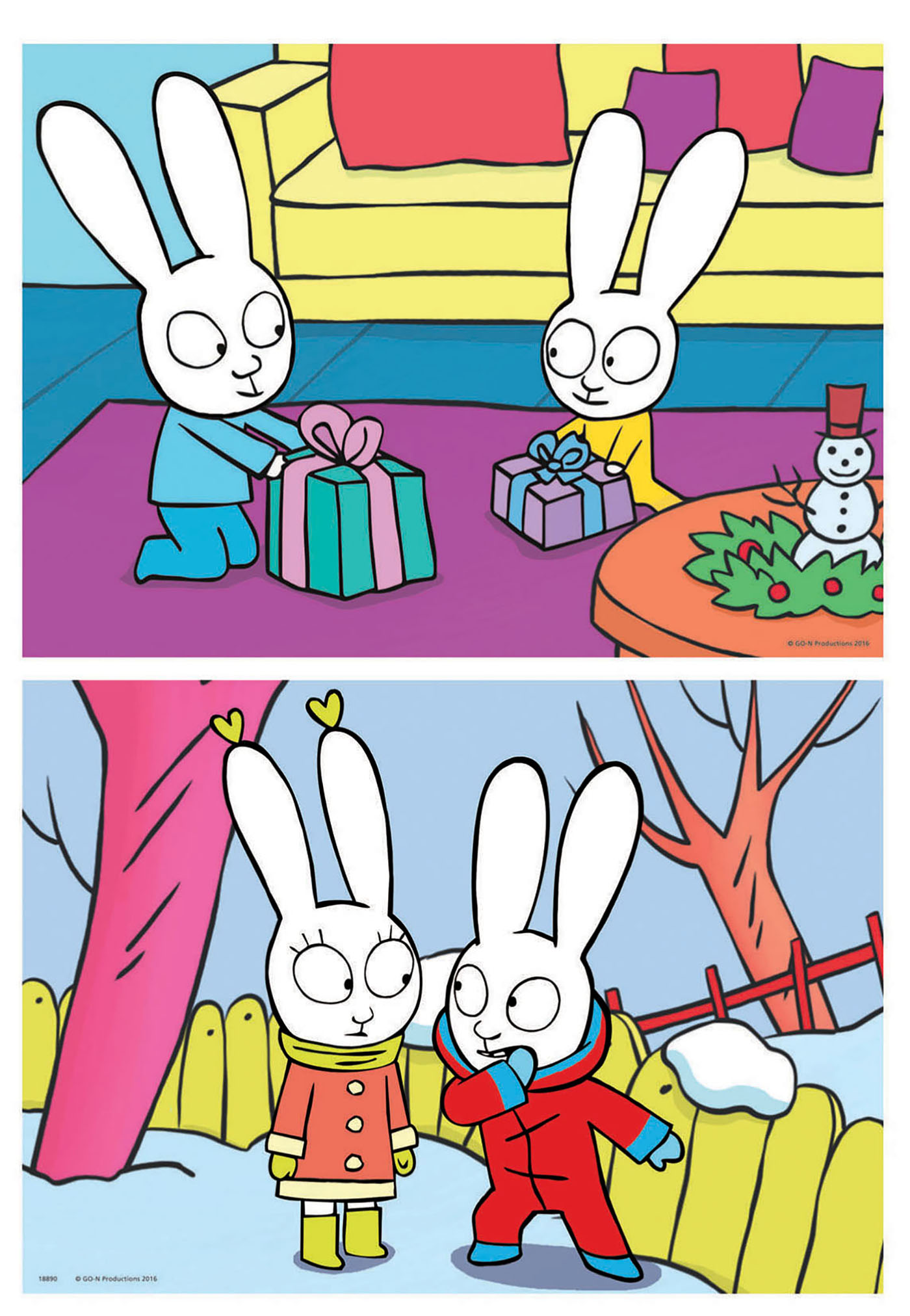 simon rabbit cartoon toys