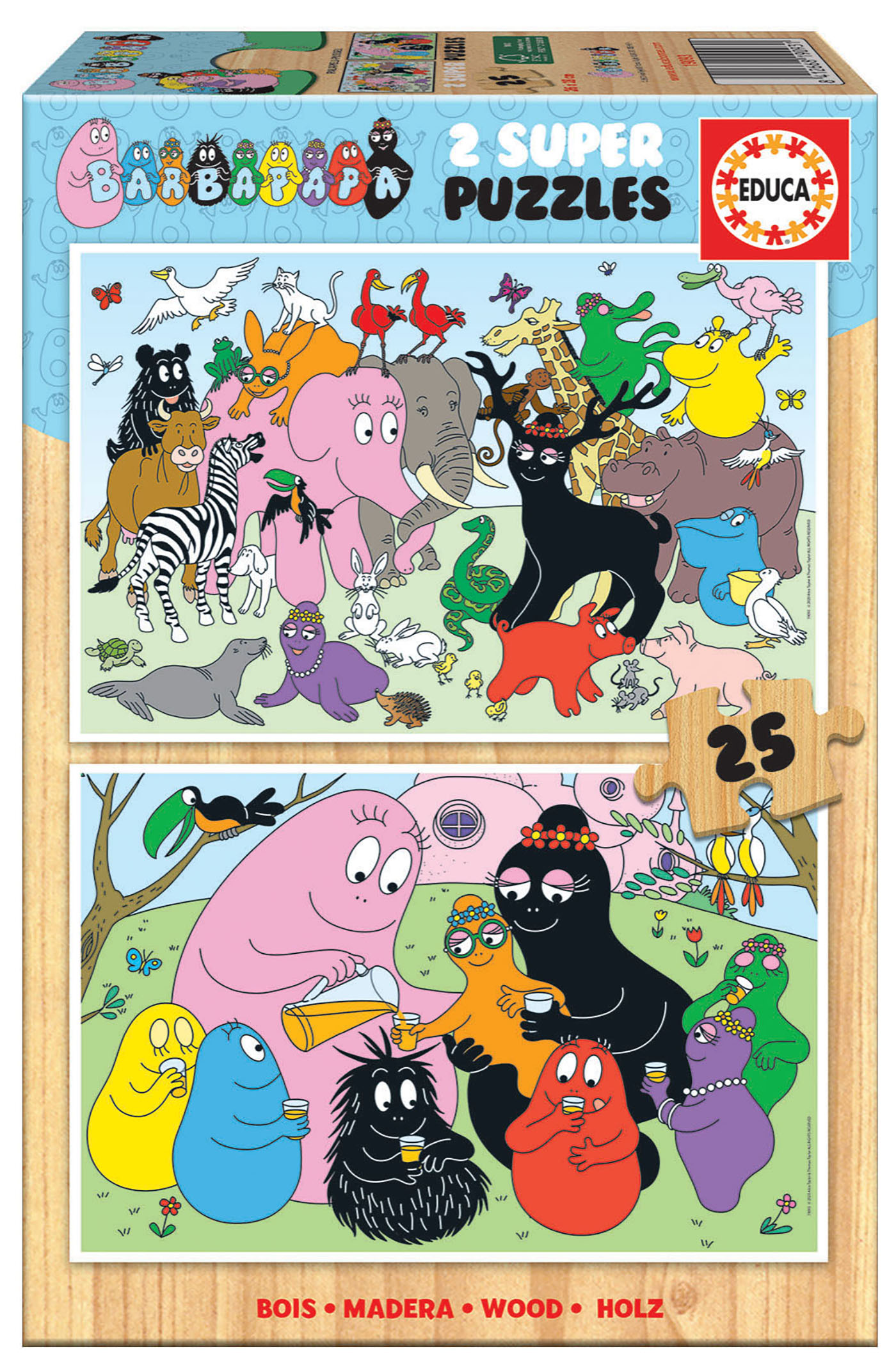 2×25 Barbapapa