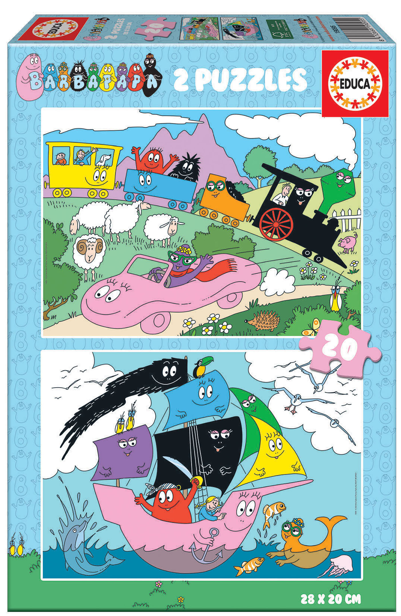 2×20 Barbapapa
