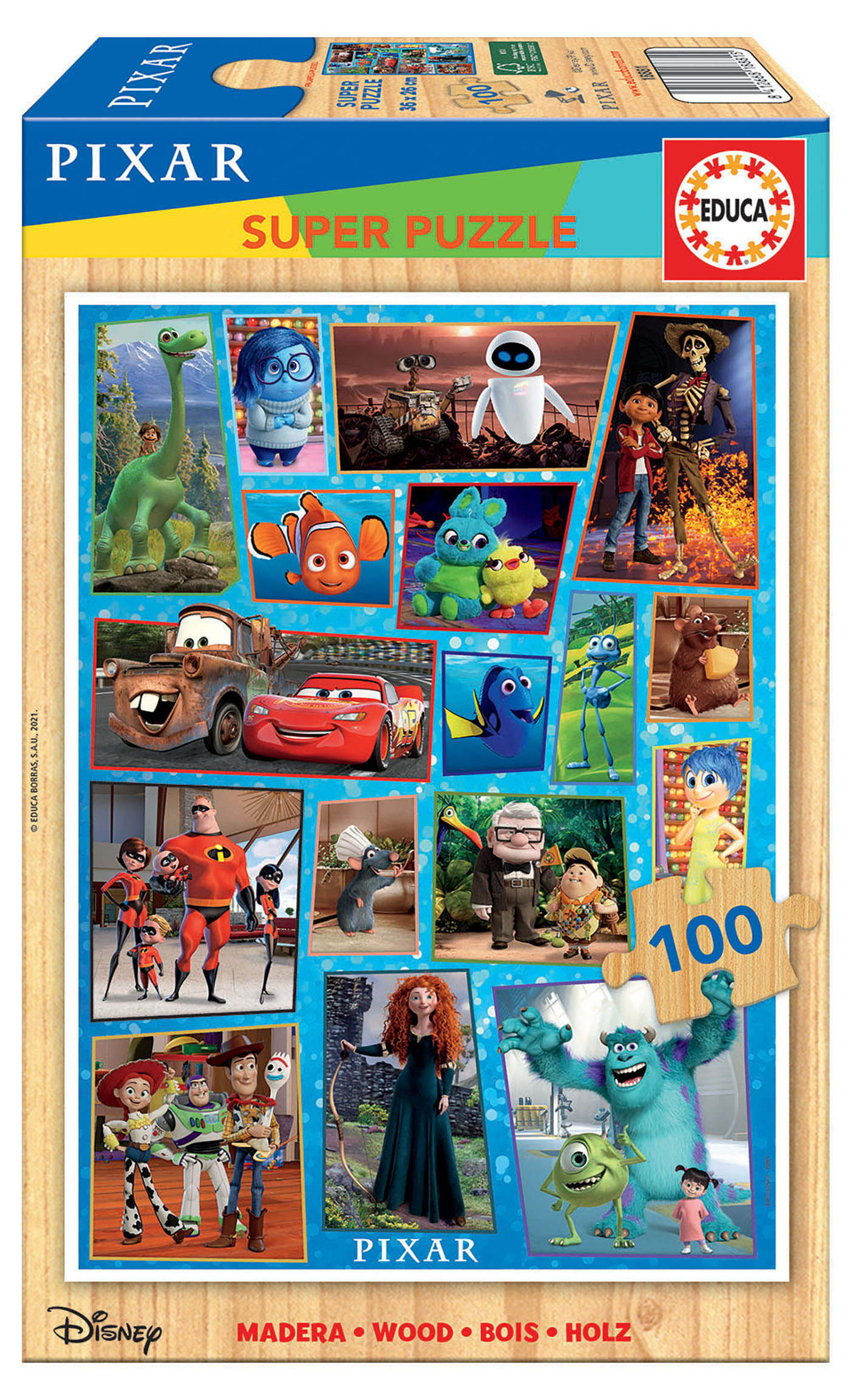 100 Disney Pixar