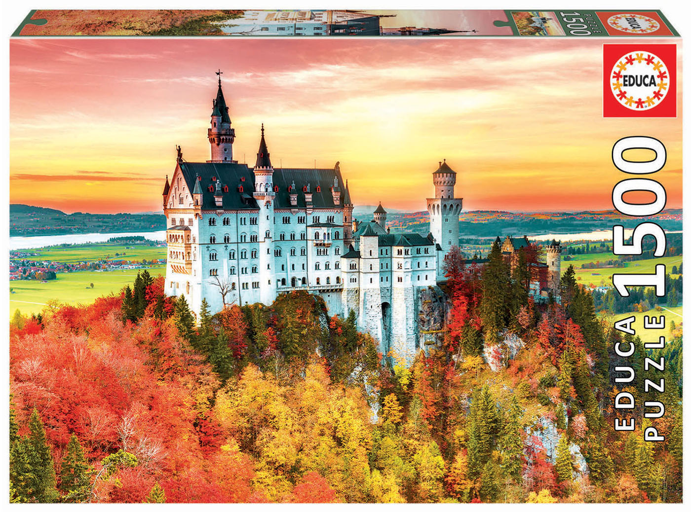 1500 L’automme à Neuschwanstein