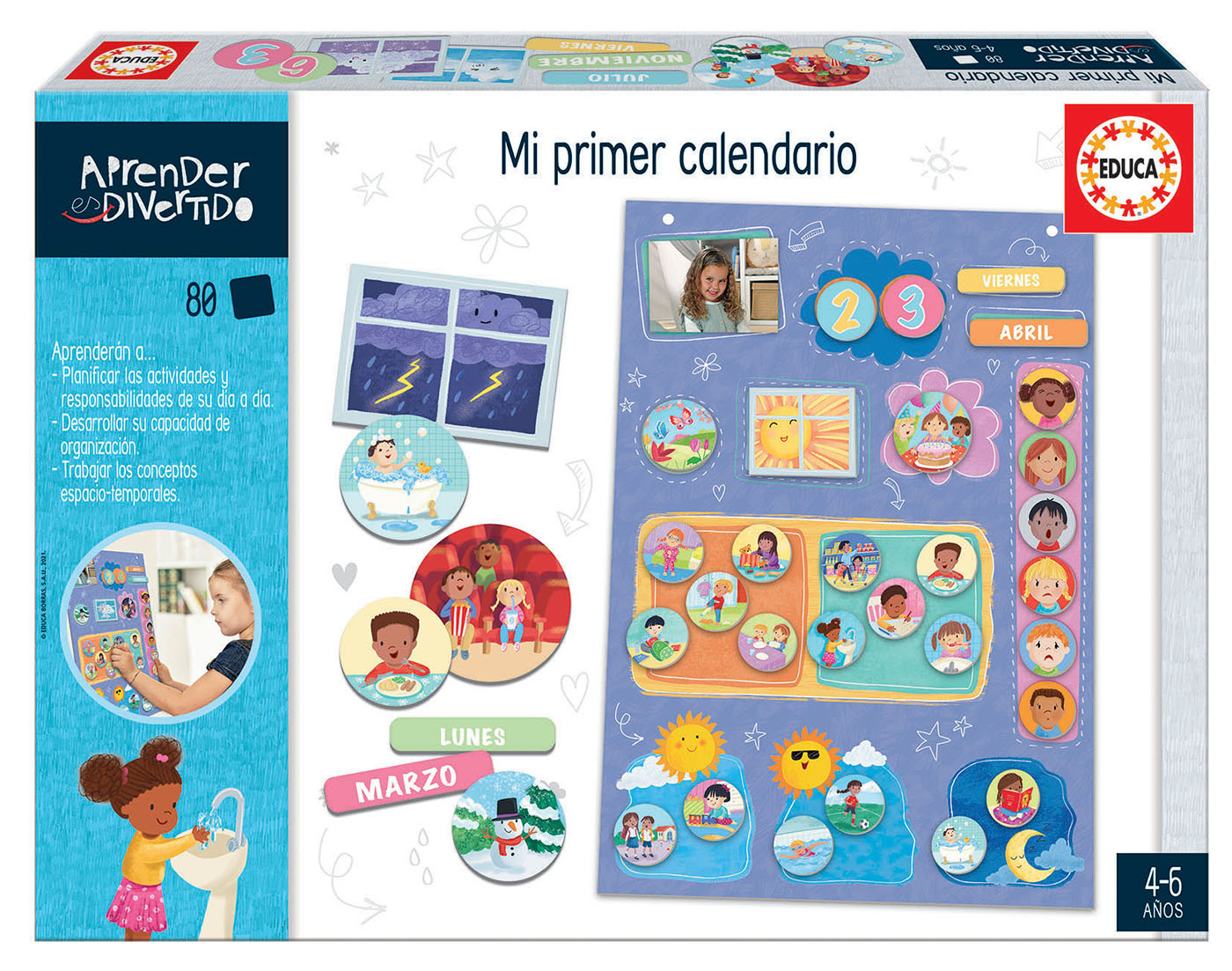 Aprender es Divertido Mi Primer Calendario