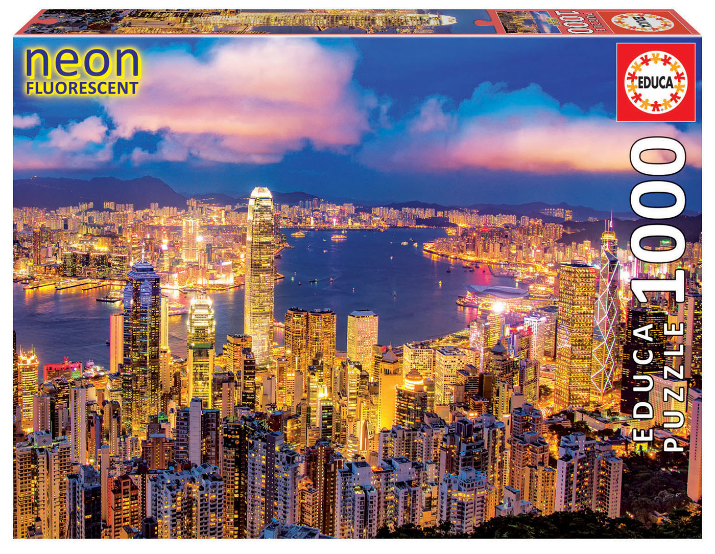 1000 Hong Kong skyline ´Neon´