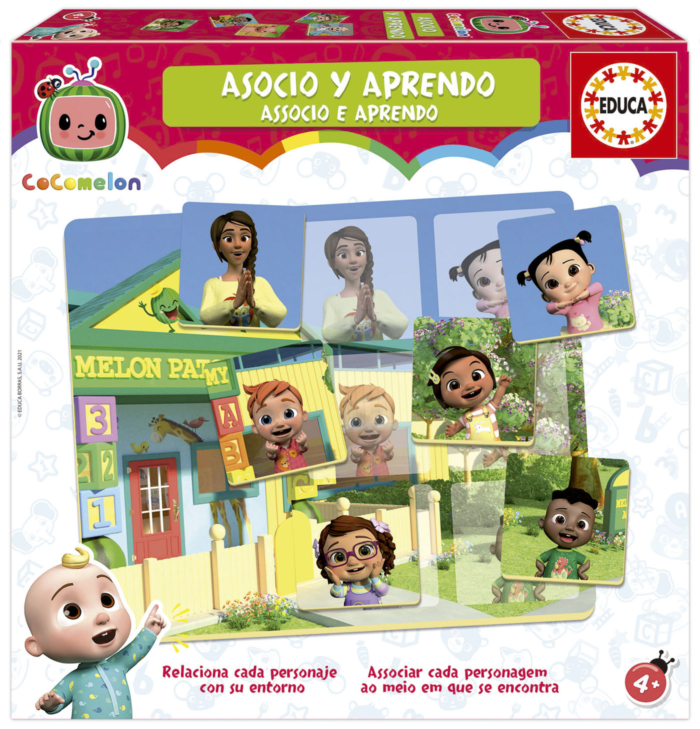 Asocio y Aprendo Cocomelon