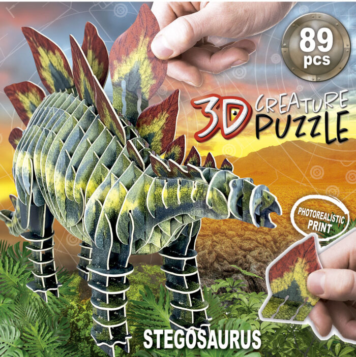 Stegosaurus 3D Creature Puzzle