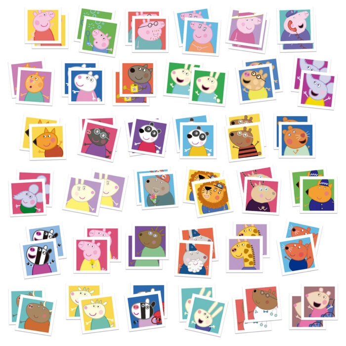 IDENTIC PEPPA PIG 72 tarjetas