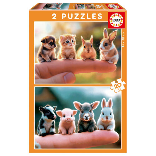 2x20 Bebés Animales
