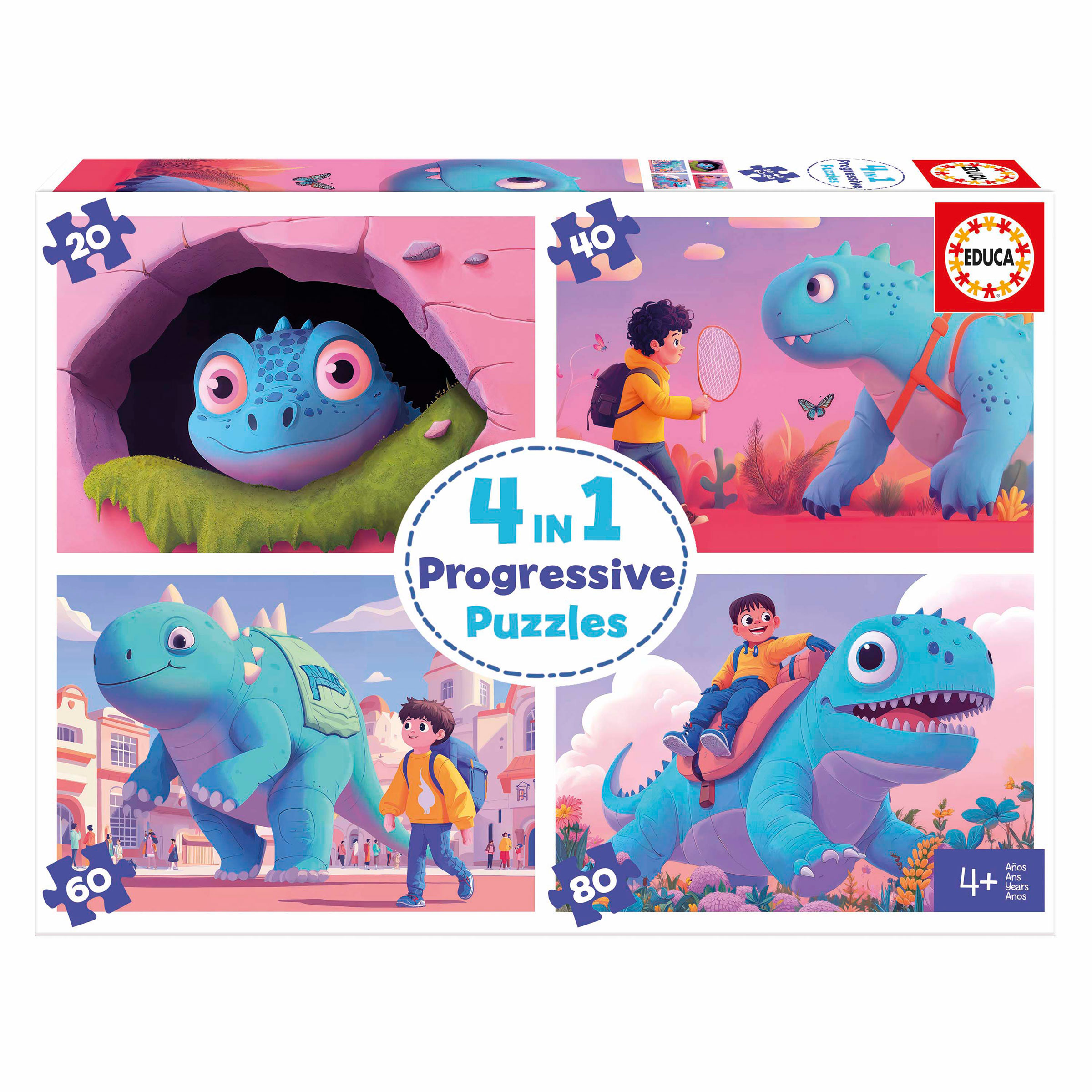20-40-60-80 Simpáticos Dinos