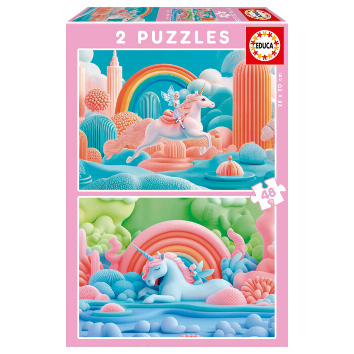 2x48 Unicornios Mágicos
