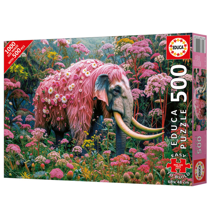 500 Plus Elefant Floral