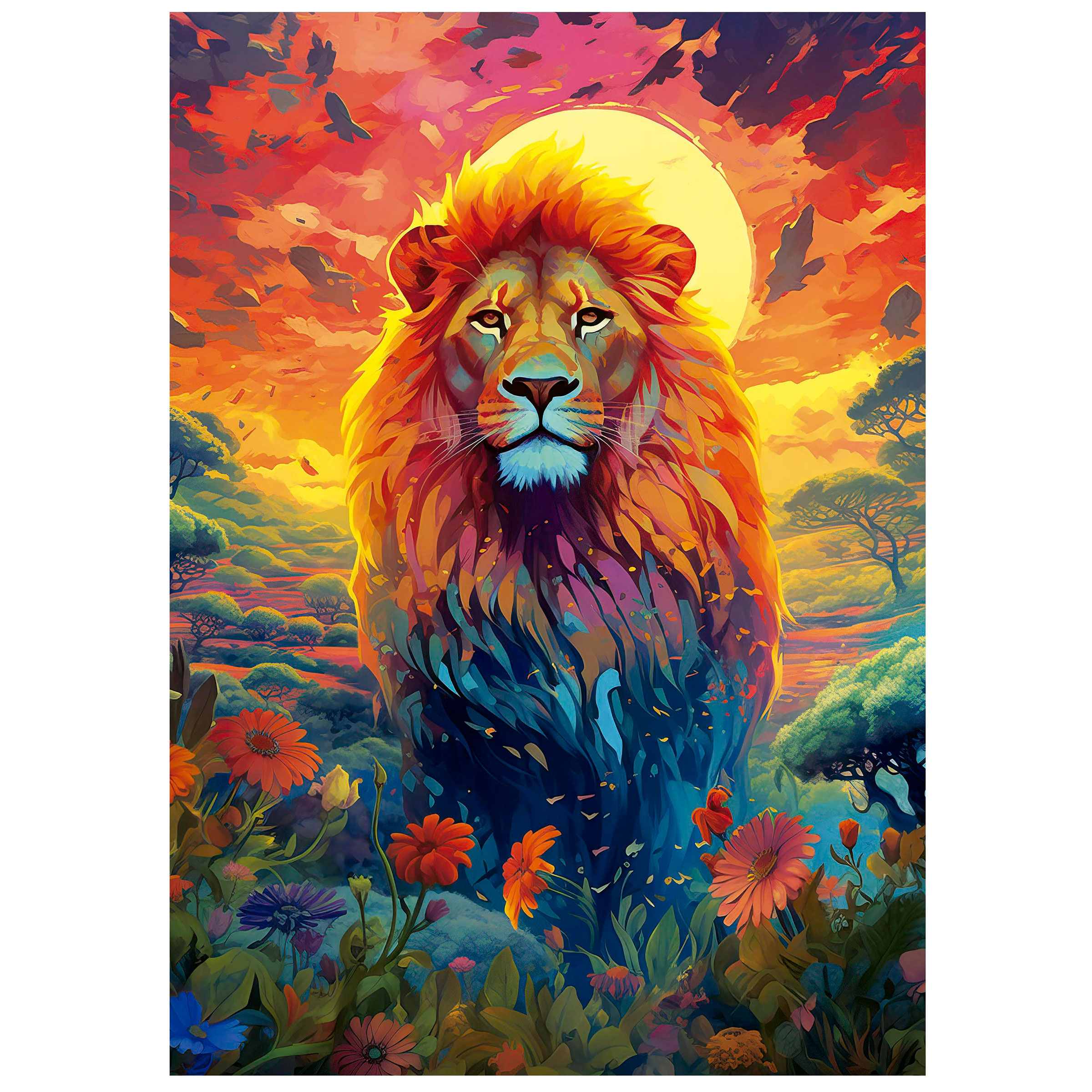 500 Majestic Lion Stare