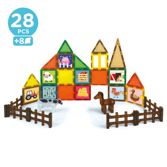 Educa Magnetics Eco Farm 28Pcs