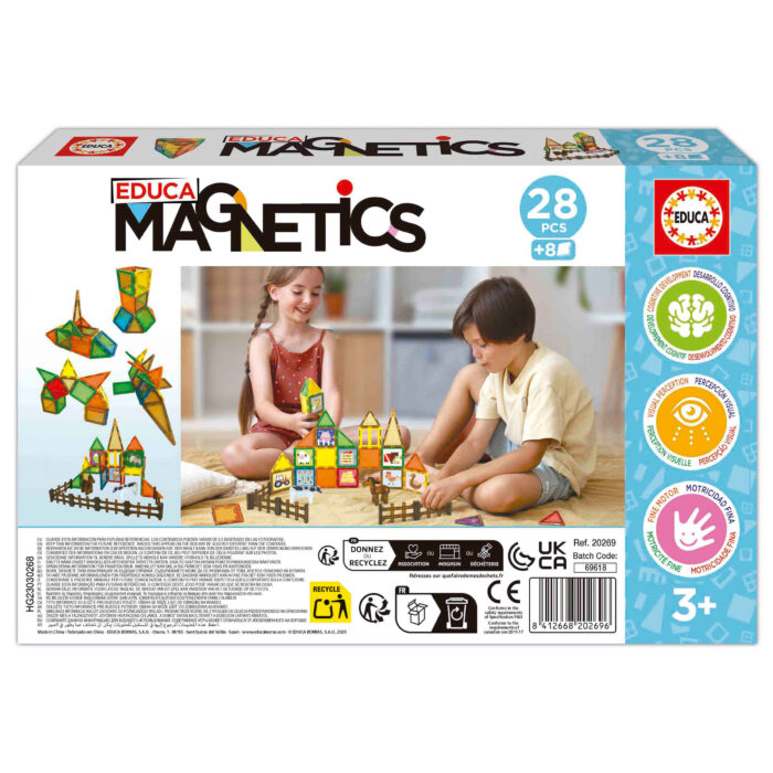 Educa Magnetics Eco Farm 28Pcs