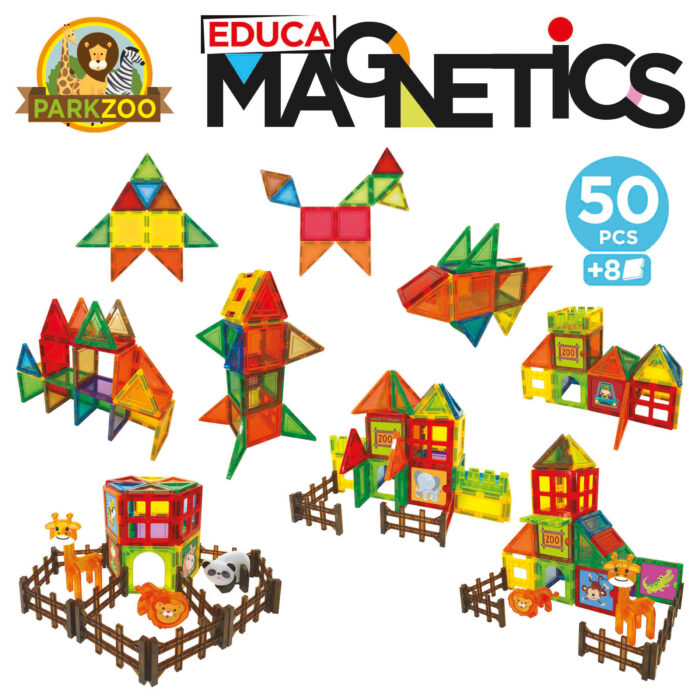 Educa Magnetics Park Zoo 50Pcs