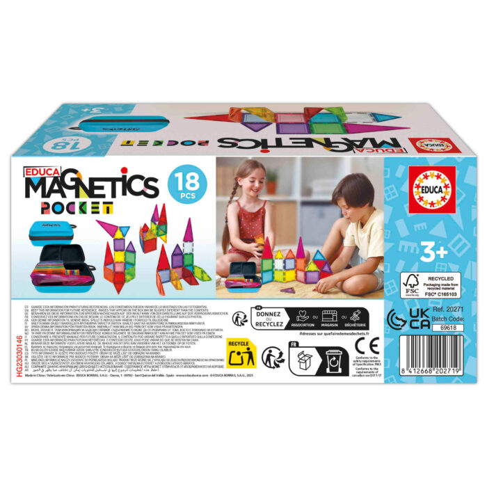 Educa Magnetics Pocket 18pcs
