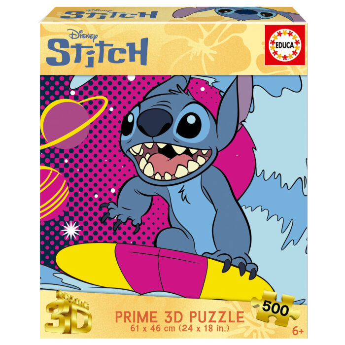500 Stitch 3D Lenticular Puzzle