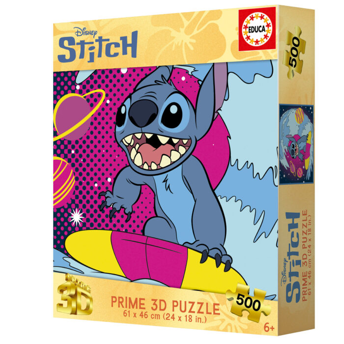 500 Stitch 3D Lenticular Puzzle