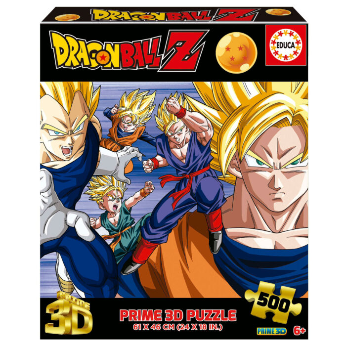 500 Dragon Ball 3D Lenticular Puzzle
