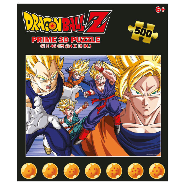 500 Dragon Ball 3D Lenticular Puzzle