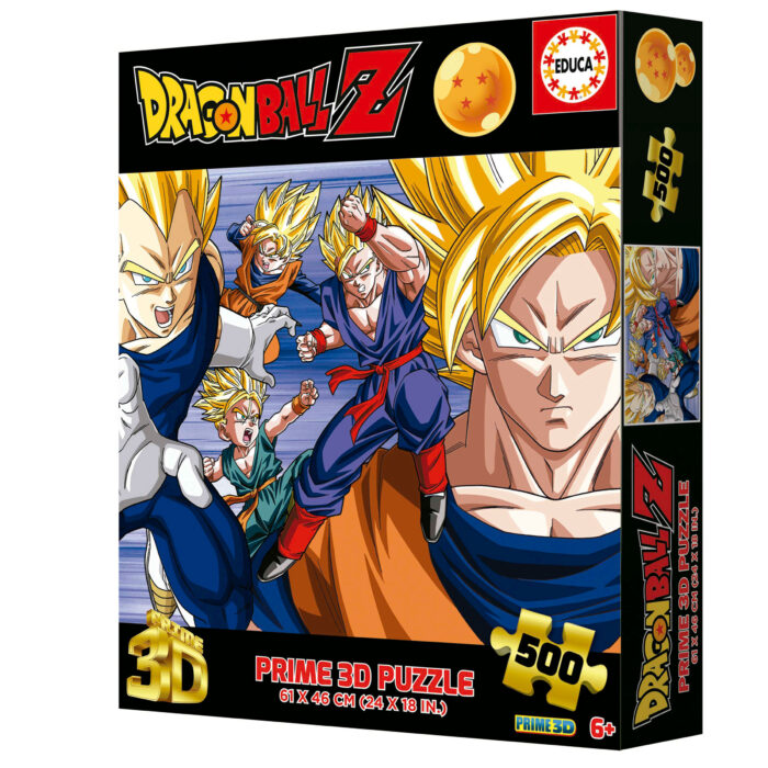 500 Dragon Ball 3D Lenticular Puzzle