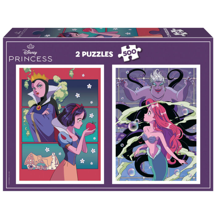 2x500 Disney Villains & Princesses
