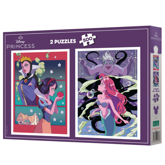 2x500 Disney Villains & Princesses