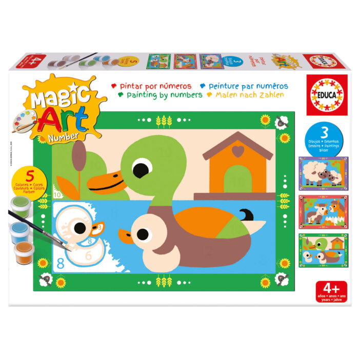 Magic Art Number - Granja +4